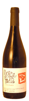VIOLET DE MARS 2011 VIN DE TABLE / VIN DE FRANCE