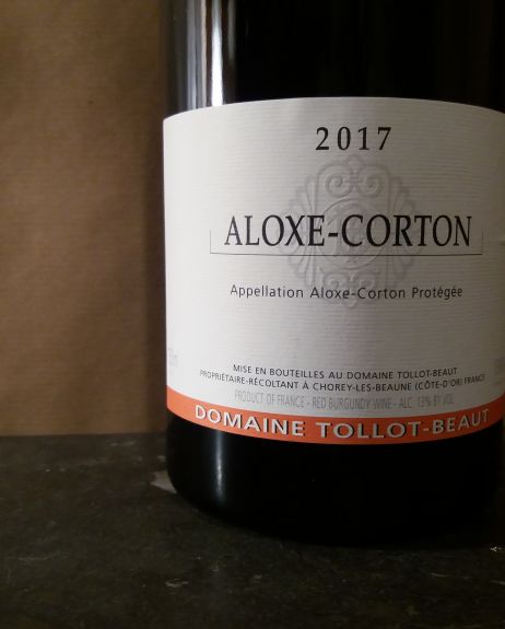 Aloxe Corton 2017 Tollot Beaut 