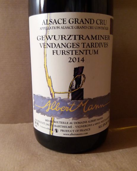 Gewurztraminer Furtenstum VT 2014 Mann
