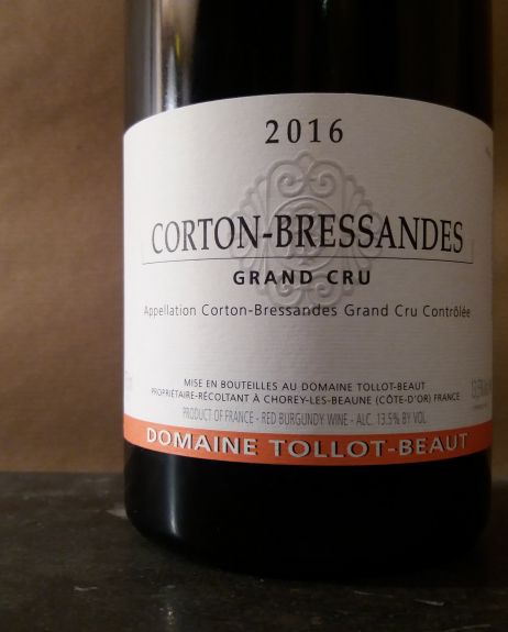 Corton Bressandes 2013 Tollot Beaut  