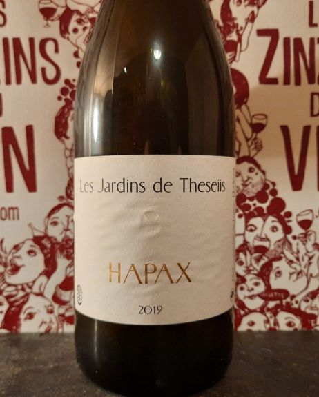 Hapax 2019 Orange Jardins de Théseiis