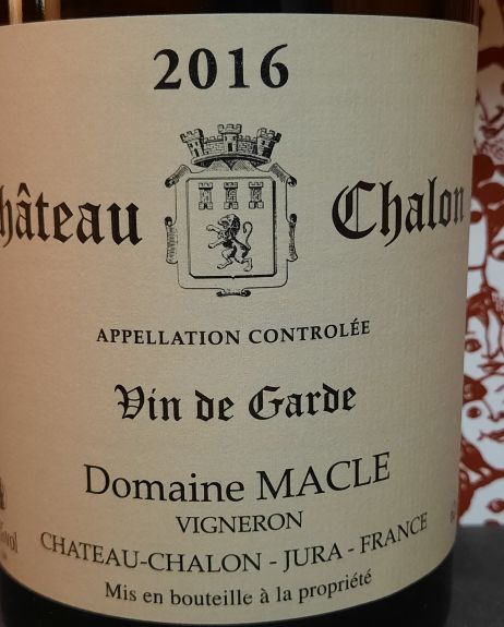 château Chalon 2016 Macle