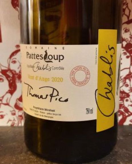 Chablis 2020 MT magnum Pattes Loup